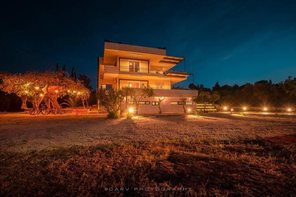 Orange Tree Villa Porto Heli Bagian luar foto